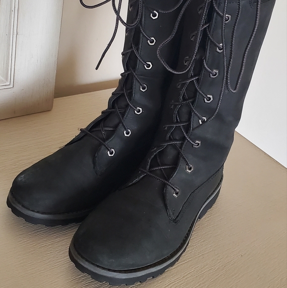 TIMBERLAND Tall Black Boots - Picture 11 of 14